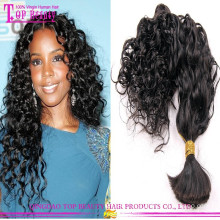 Cheap wholesale brazilian hair bulk 100% virgin brazilian bulk hair extensions without weft